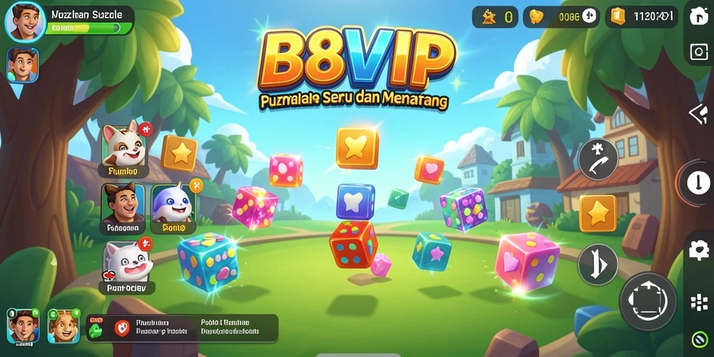 Tampilan gameplay B8VIP yang menantang dan menarik untuk pemain.