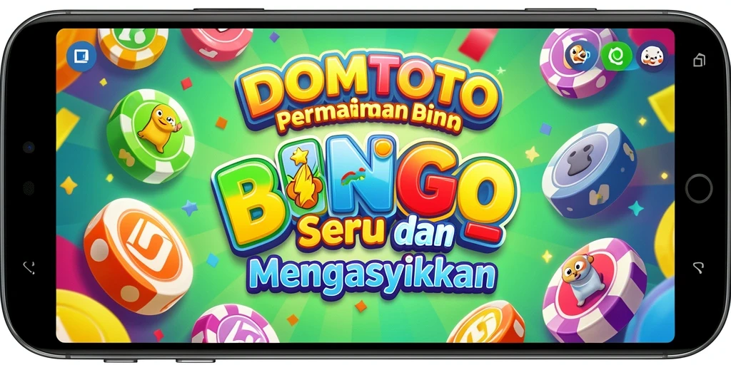 Tampilan gameplay Bingo yang menarik dan penuh warna.