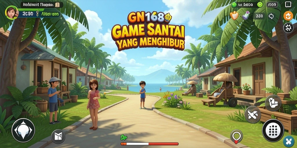Tampilan indah dari gameplay GN168 yang menghibur.