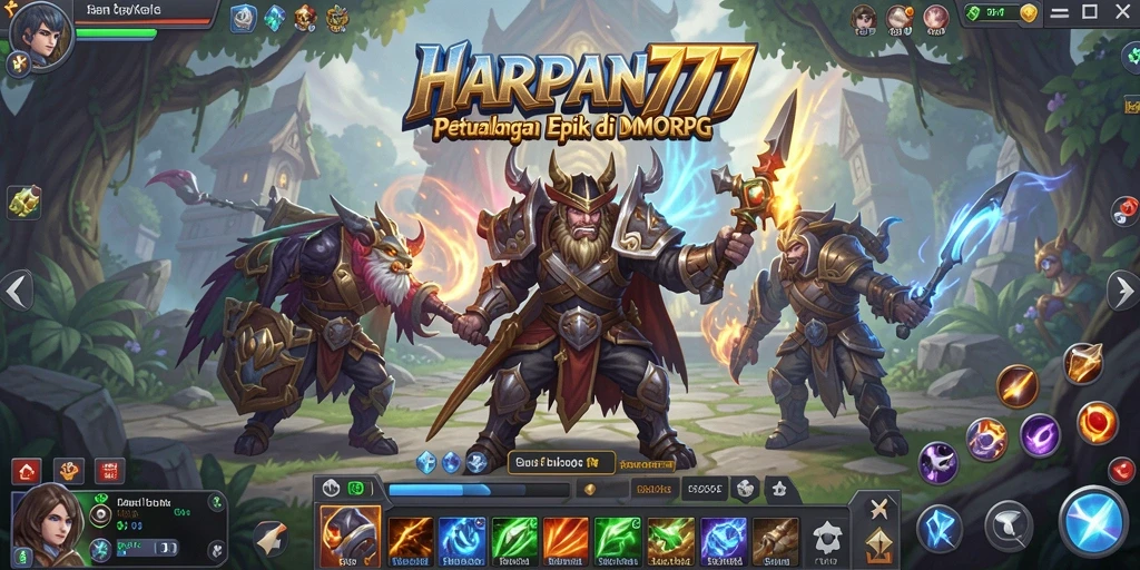 Tampilan gameplay epik di dunia <strong>HARAPAN777</strong>