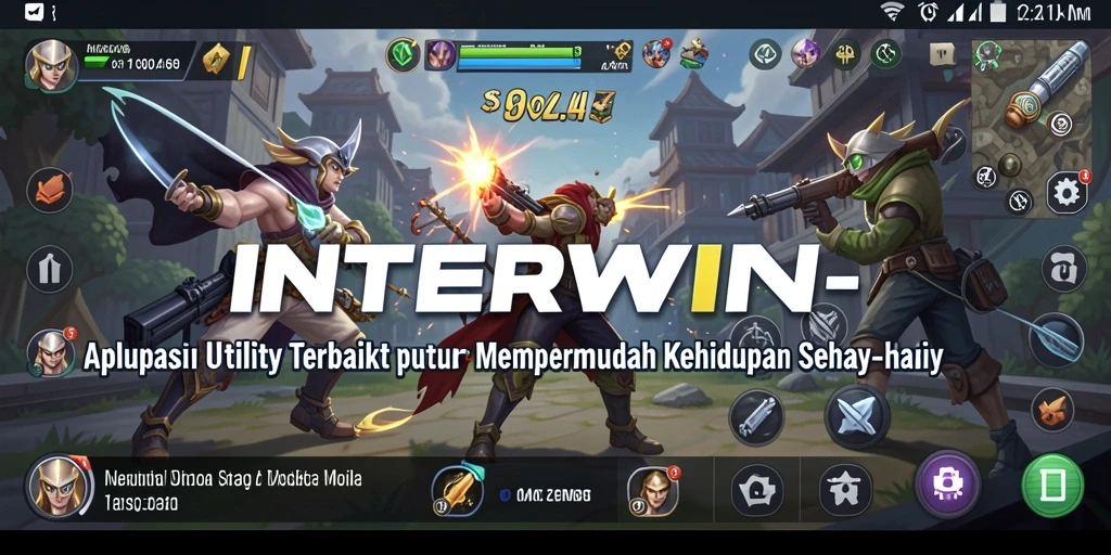 Tampilan antarmuka INTERWIN yang modern dan fungsional.