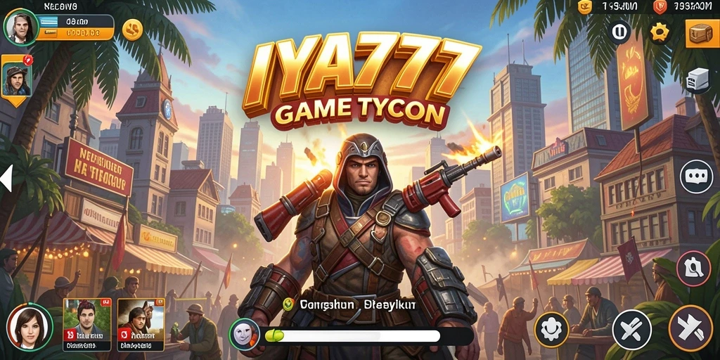 Tampilan gameplay <strong>IYA777</strong> yang menarik dalam simulasi bisnis Tycoon.