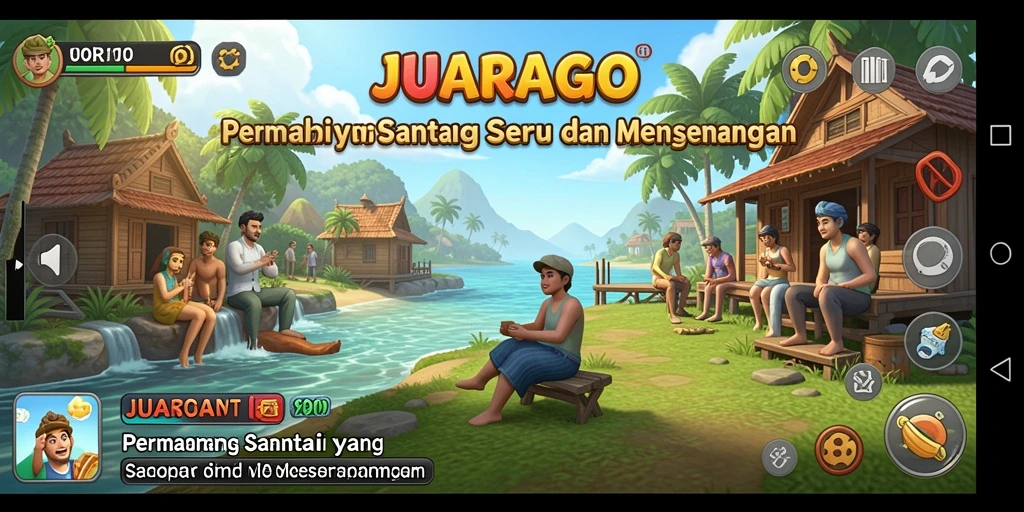 Screenshot JUARAGO menampilkan gameplay yang seru dan menarik.