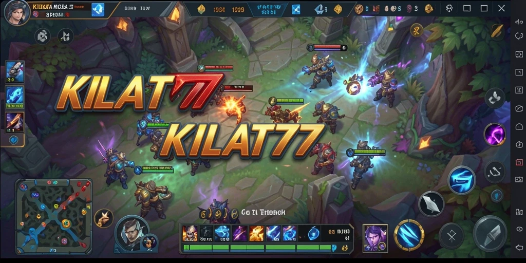 Tampilan gameplay KILAT77 yang menegangkan dan strategis.