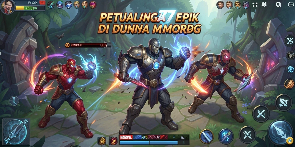 Tampilan menarik dari gameplay <strong>MARVEL77</strong> yang penuh aksi.