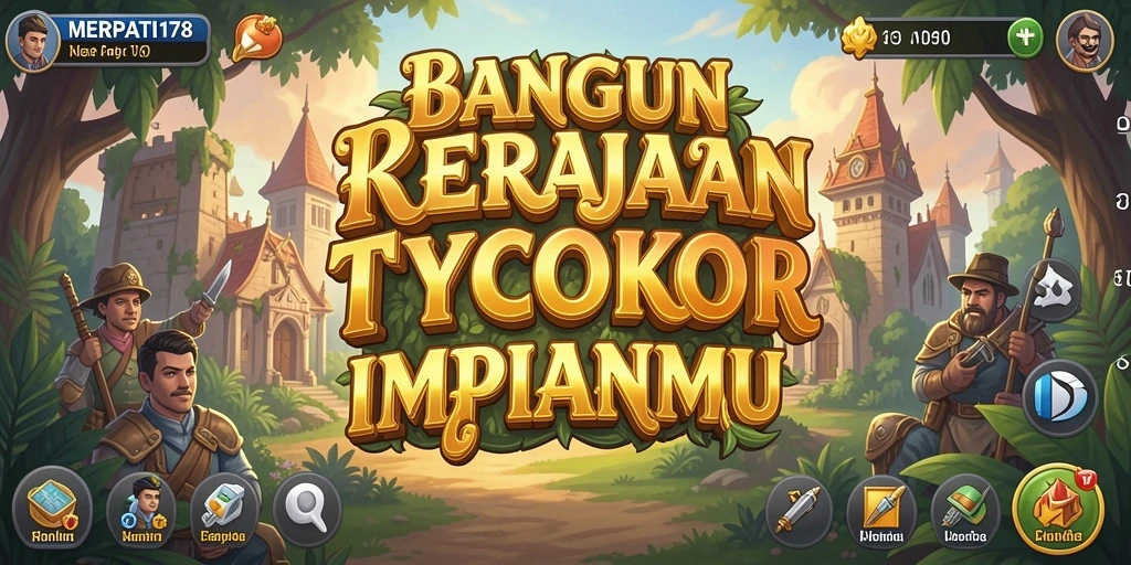 Tampilan screenshot utama MERPATI178 dengan gameplay Tycoon yang seru.
