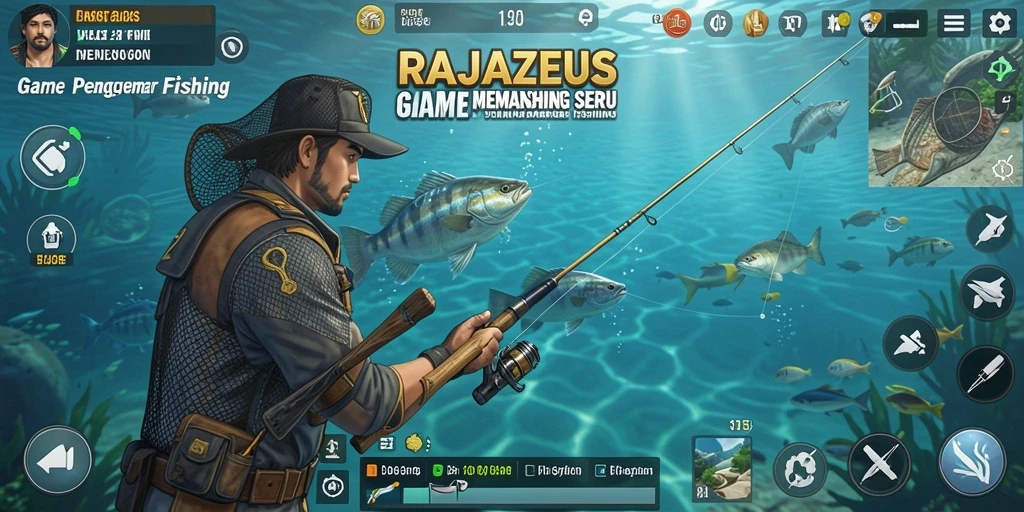 Tangkapan besar menunggu di game RAJAZEUS!