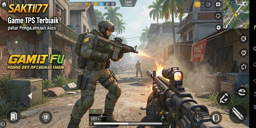 Tampilan gameplay intens dan aksi seru di SAKTI77.