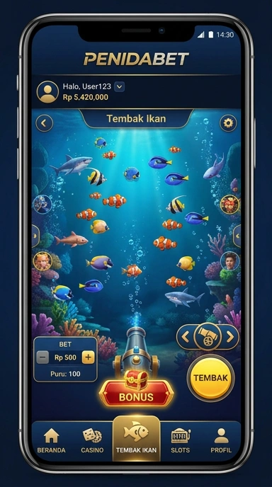 Penampilan aplikasi penidabet yang menarik dan informatif.